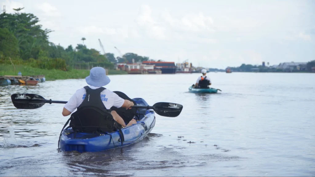 Kayak fishing Mantasport ready stock dan siap pakai untuk memancing