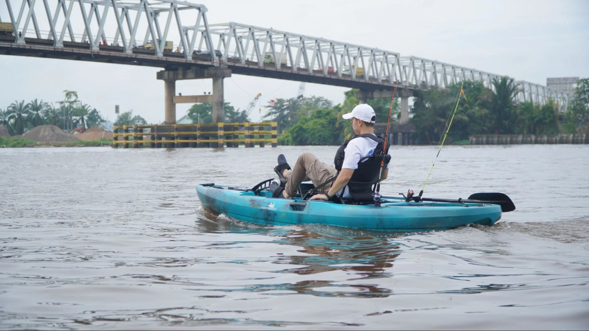tips memancing dengan kayak
